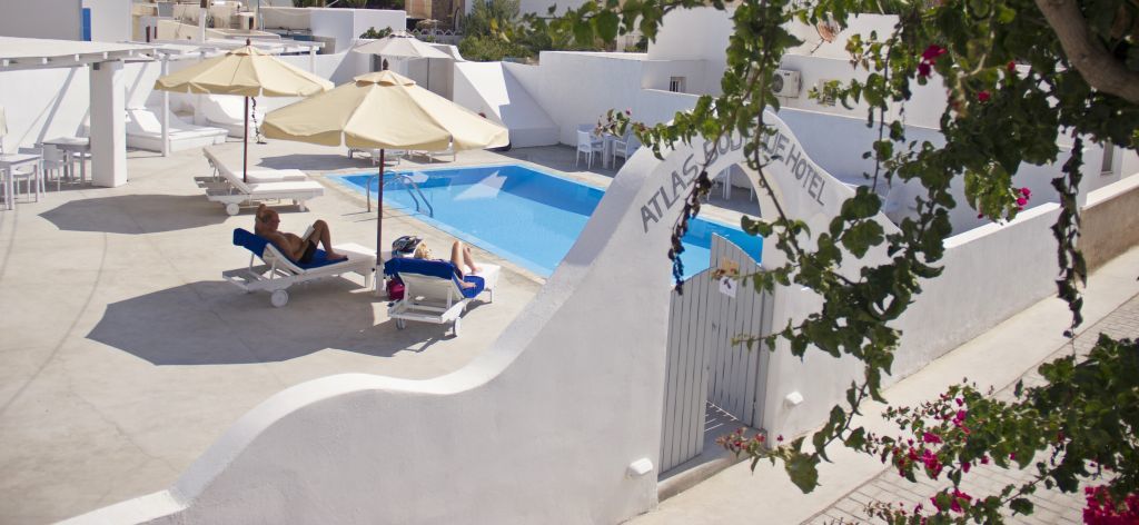 Atlas Boutique Hotel Kamari  Exterior photo